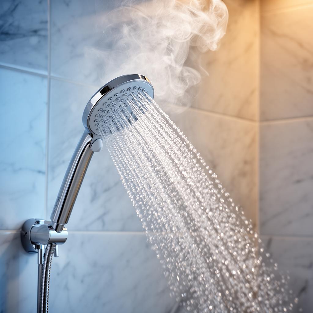 Luxury shower with pure water